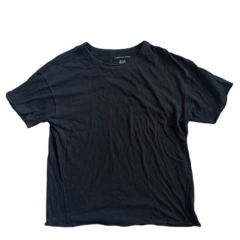 American Eagle Outfitters Women’s Black T-Shirt